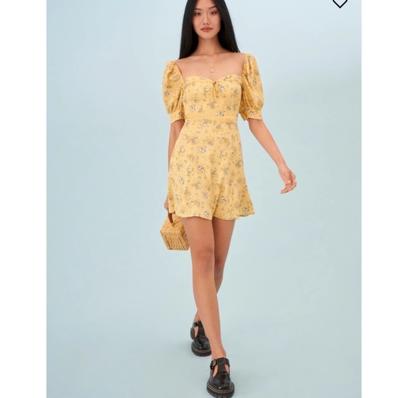 Reformation Floral Mini Dress - Picture 14 of 14